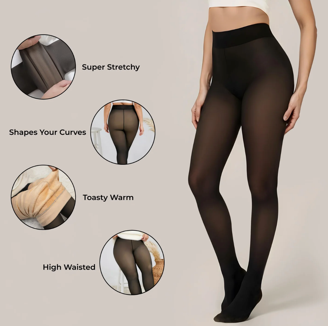 FrostLuxe™ Thermal Fleece Tights